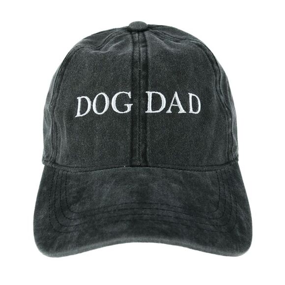 David & Young Men's Washed Cotton Dog Dad Baseball Cap - Picture 1 of 4